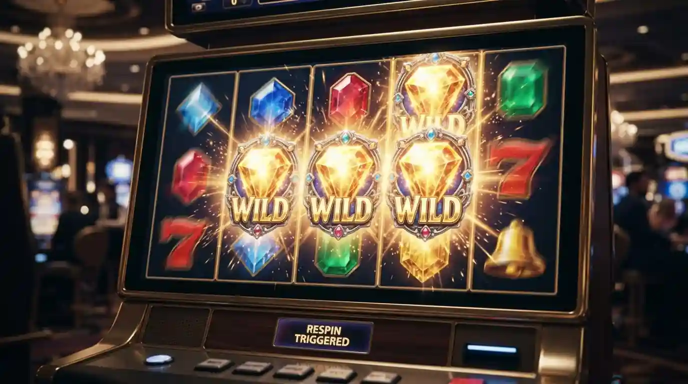 Expanding Wilds und Respins